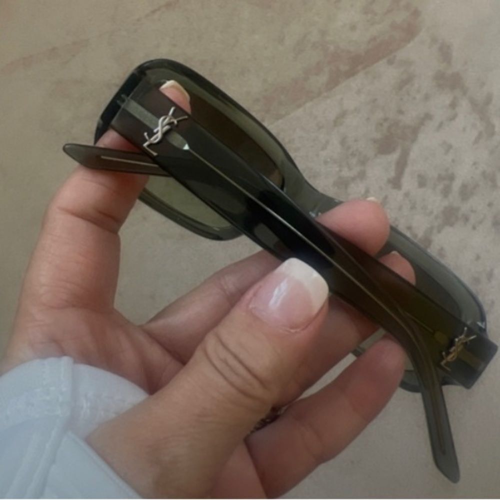 YSL Rare VTG Green Sunglasses - Picture 6 of 10